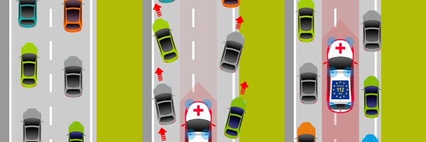 Rettungsgasse Rettungsgasse