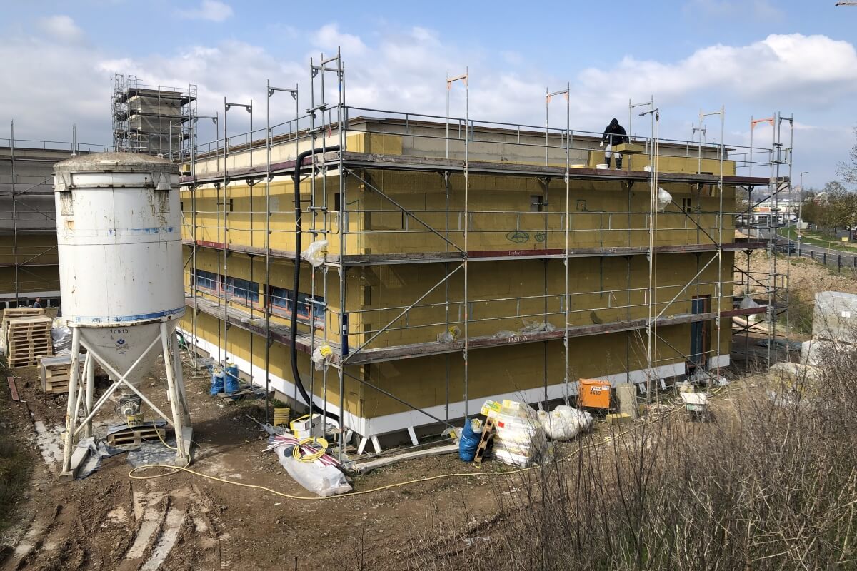 Dämmung Außenfassade