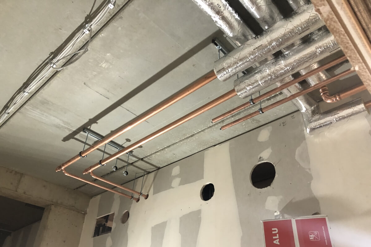 Verlegung Wasserleitungen