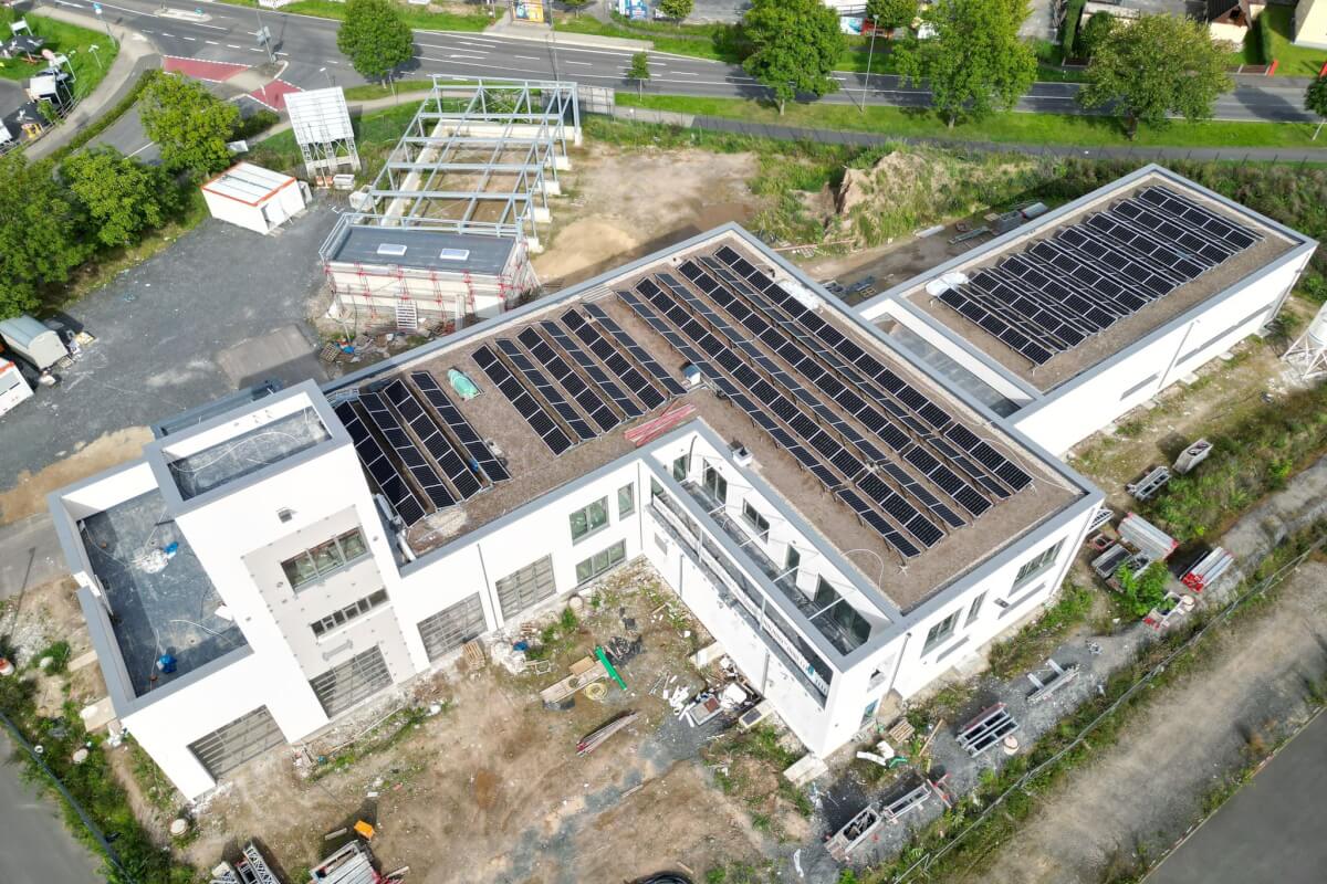 Montage Solarpanelen