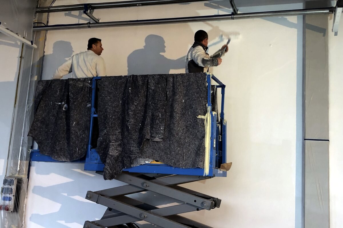 Wände gestrichen Wände gestrichen