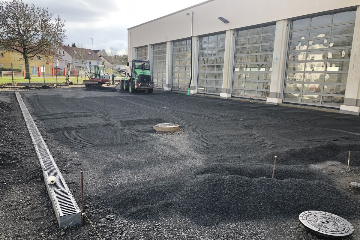 Vorbereitungen Verbundpflaster Vorbereitungen Verbundpflaster