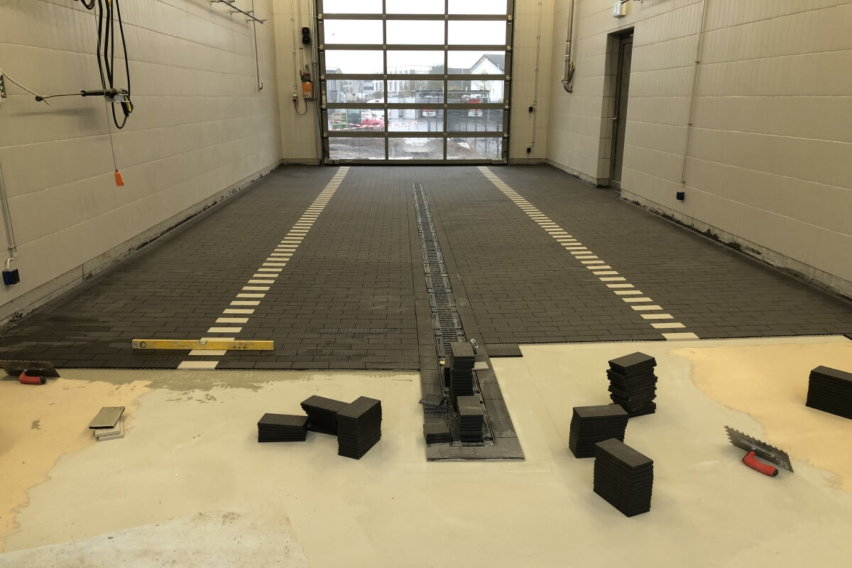 Boden Waschhalle Boden Waschhalle