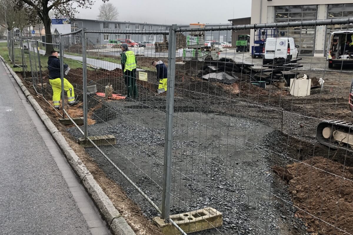 Bau Alarmausfahrt Bau Alarmausfahrt