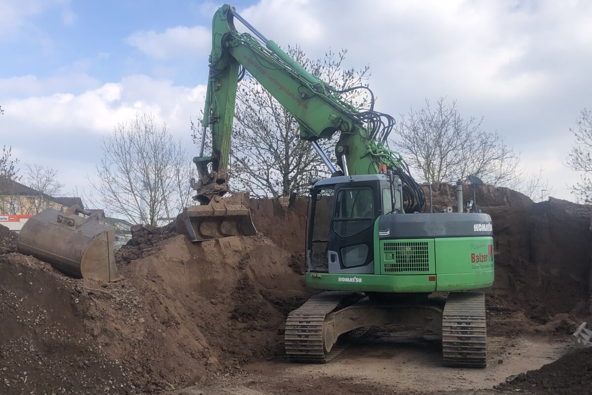 Baggerarbeiten Baggerarbeiten