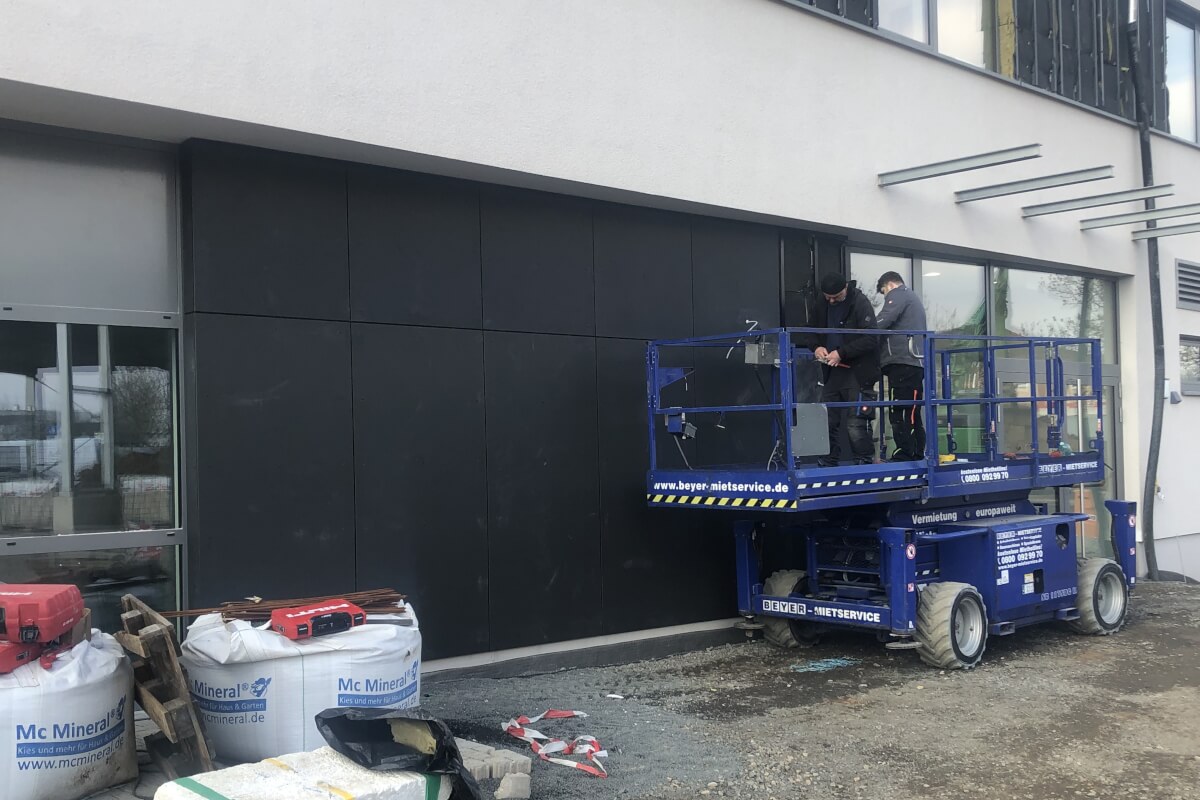 Montage Fassadenverkleidung Montage Fassadenverkleidung