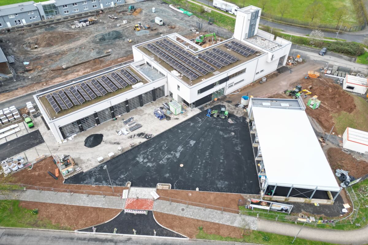 Gegenüberstellung Visualisierung Neubau Gegenüberstellung Visualisierung Neubau