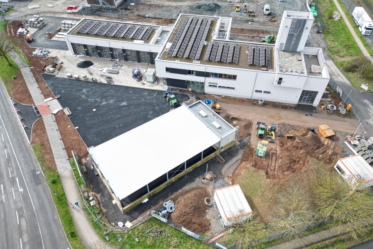 Vorderansicht Neubau Vorderansicht Neubau