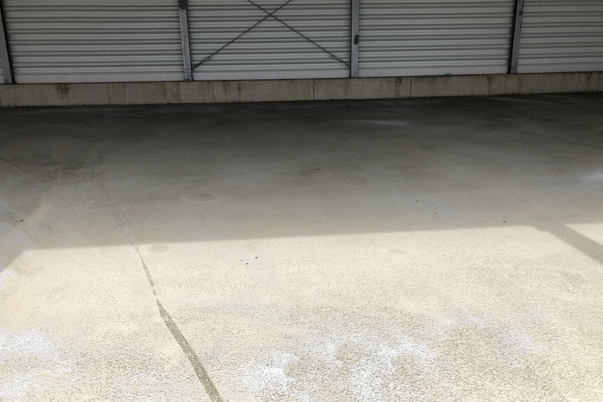 Carport Betonschicht Carport Betonschicht