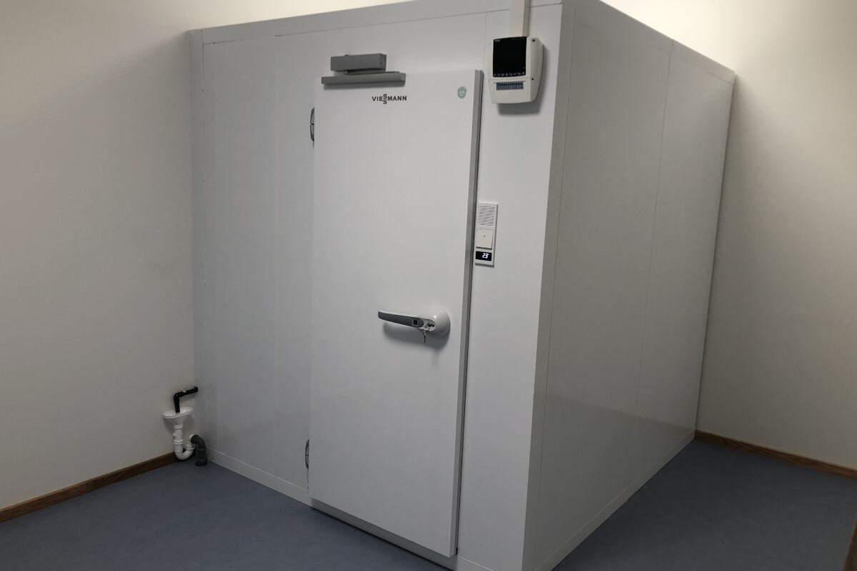 Aufbau Kühlzelle Aufbau Kühlzelle