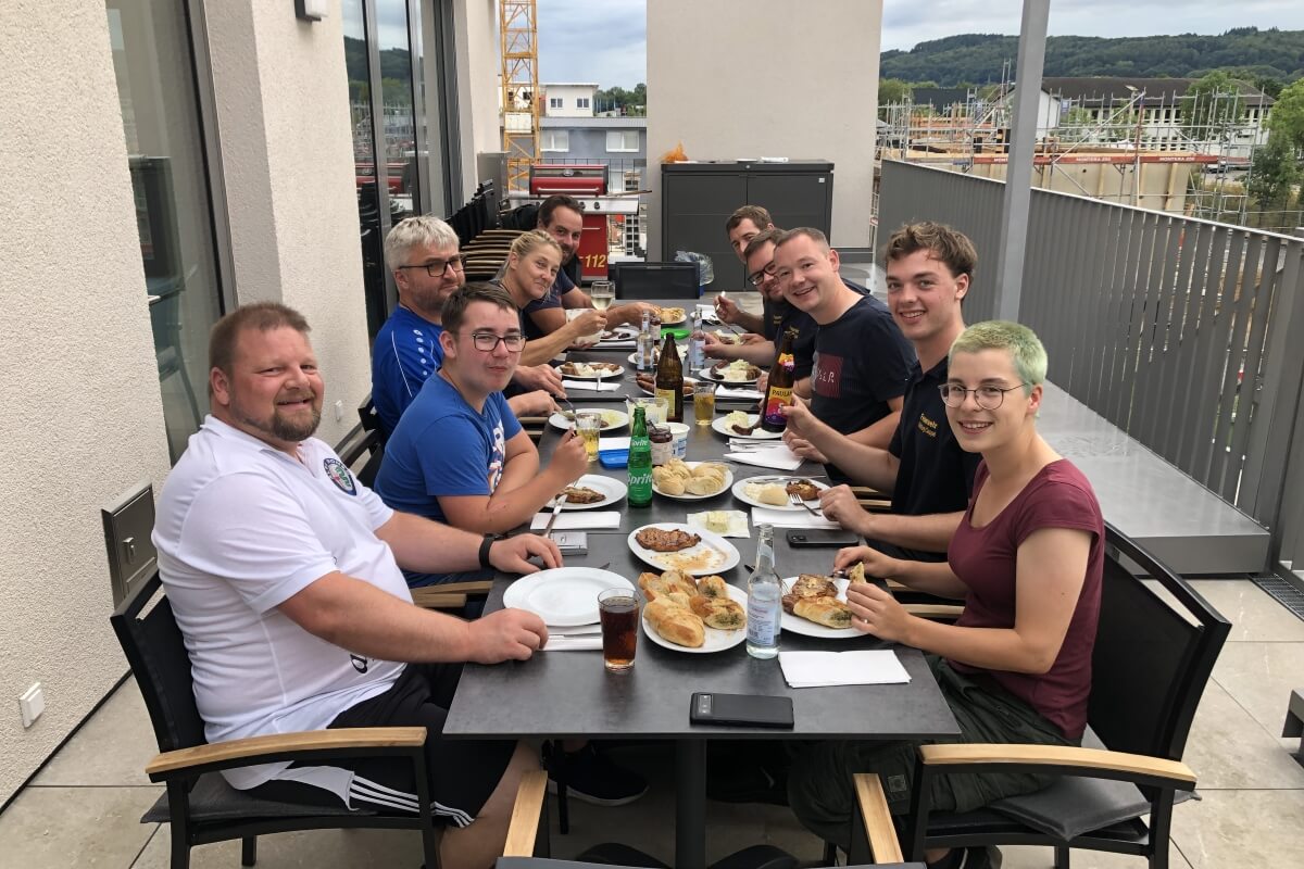 spontane Grillfeier spontane Grillfeier