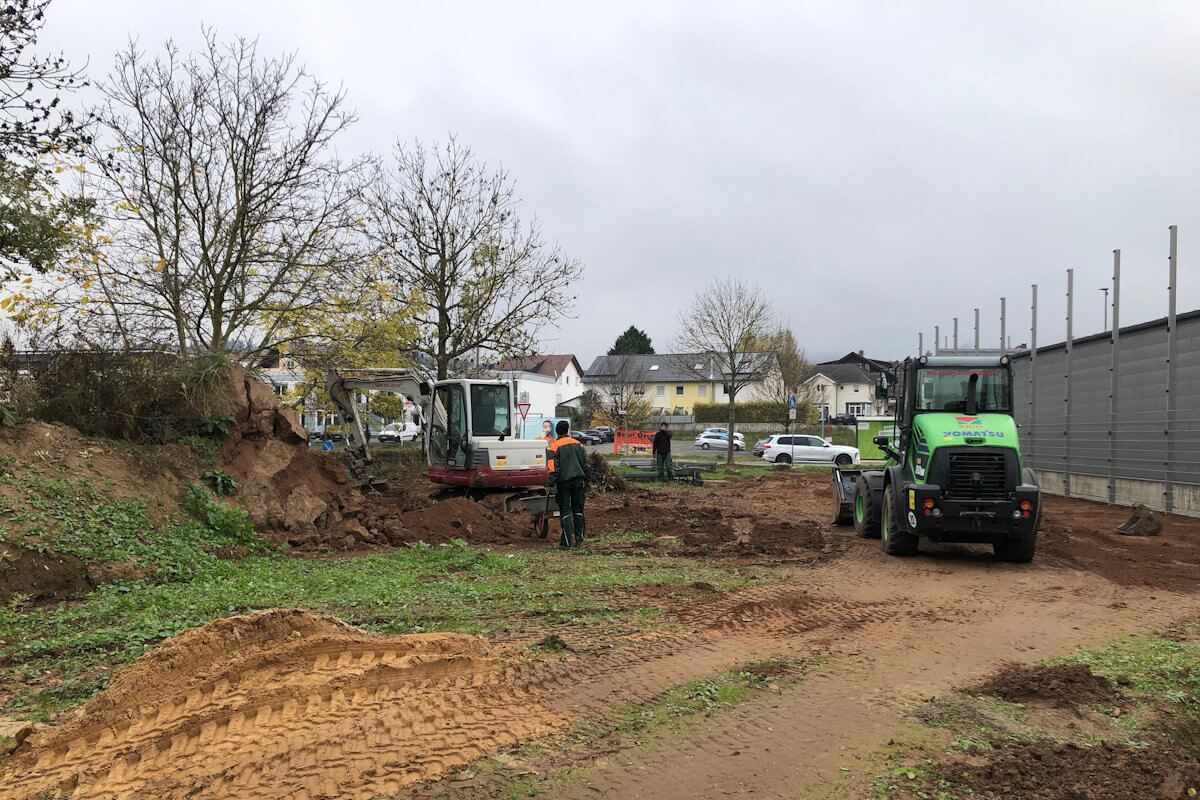 Begradigung Fläche Begradigung Fläche