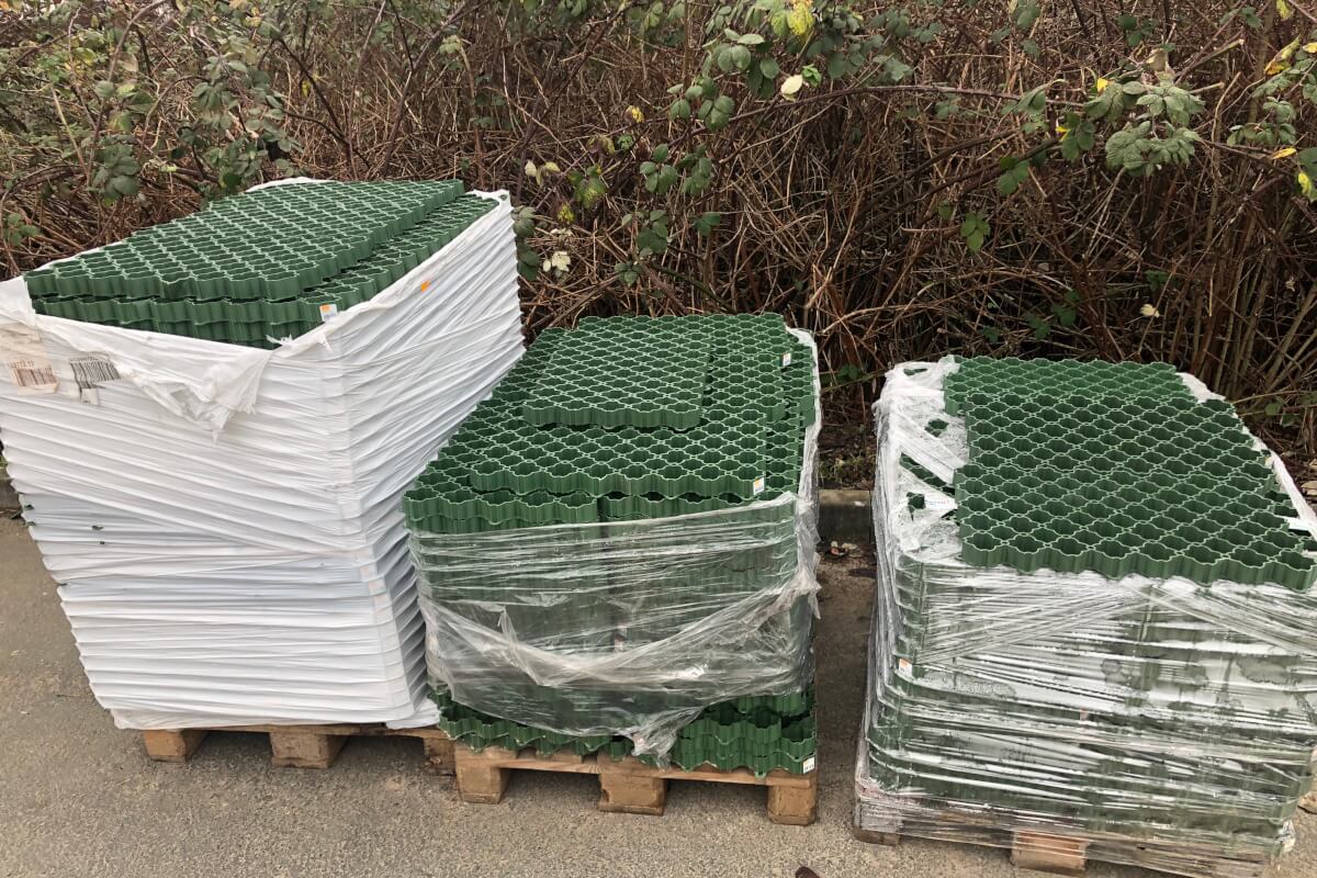 Baumaßname Rasengitterplatten Baumaßname Rasengitterplatten