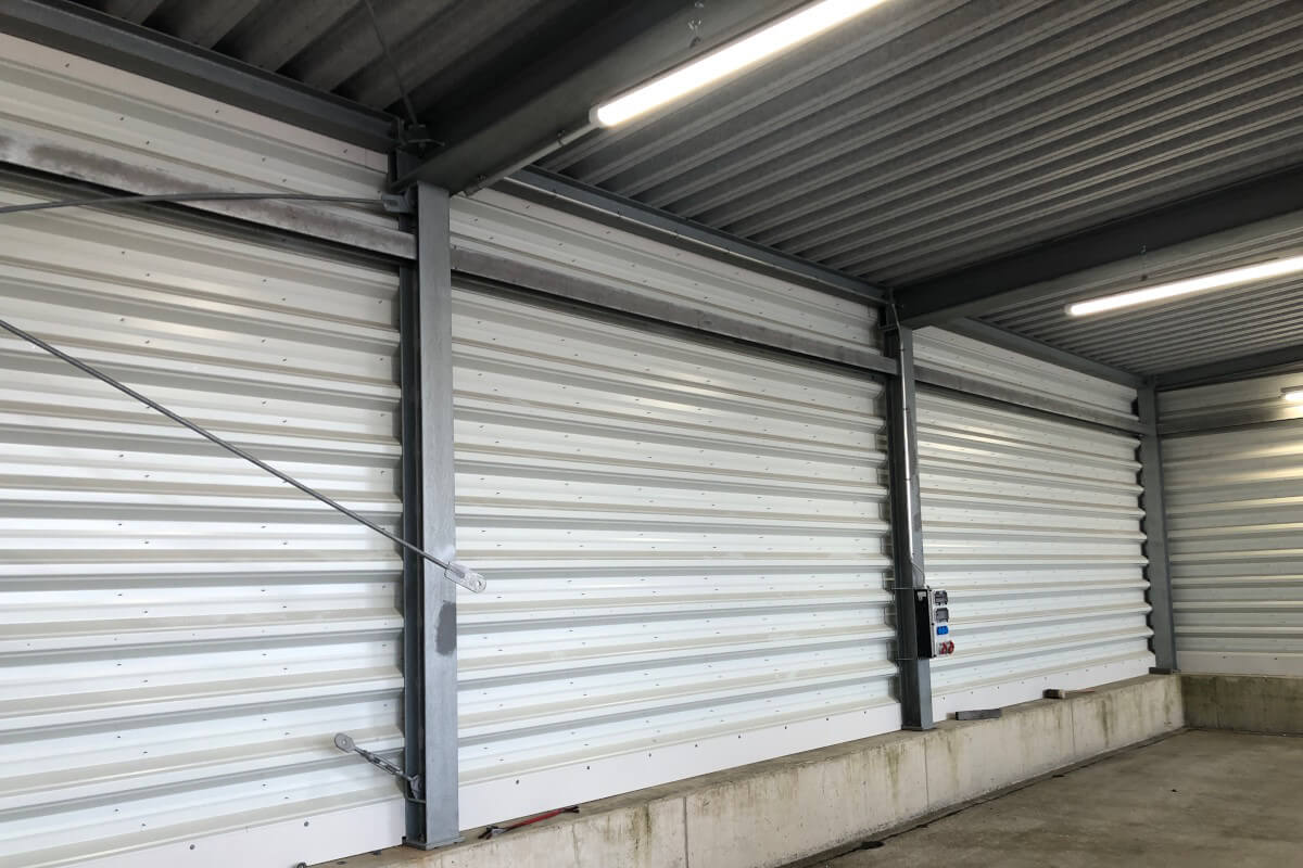 Montage Stahlträger