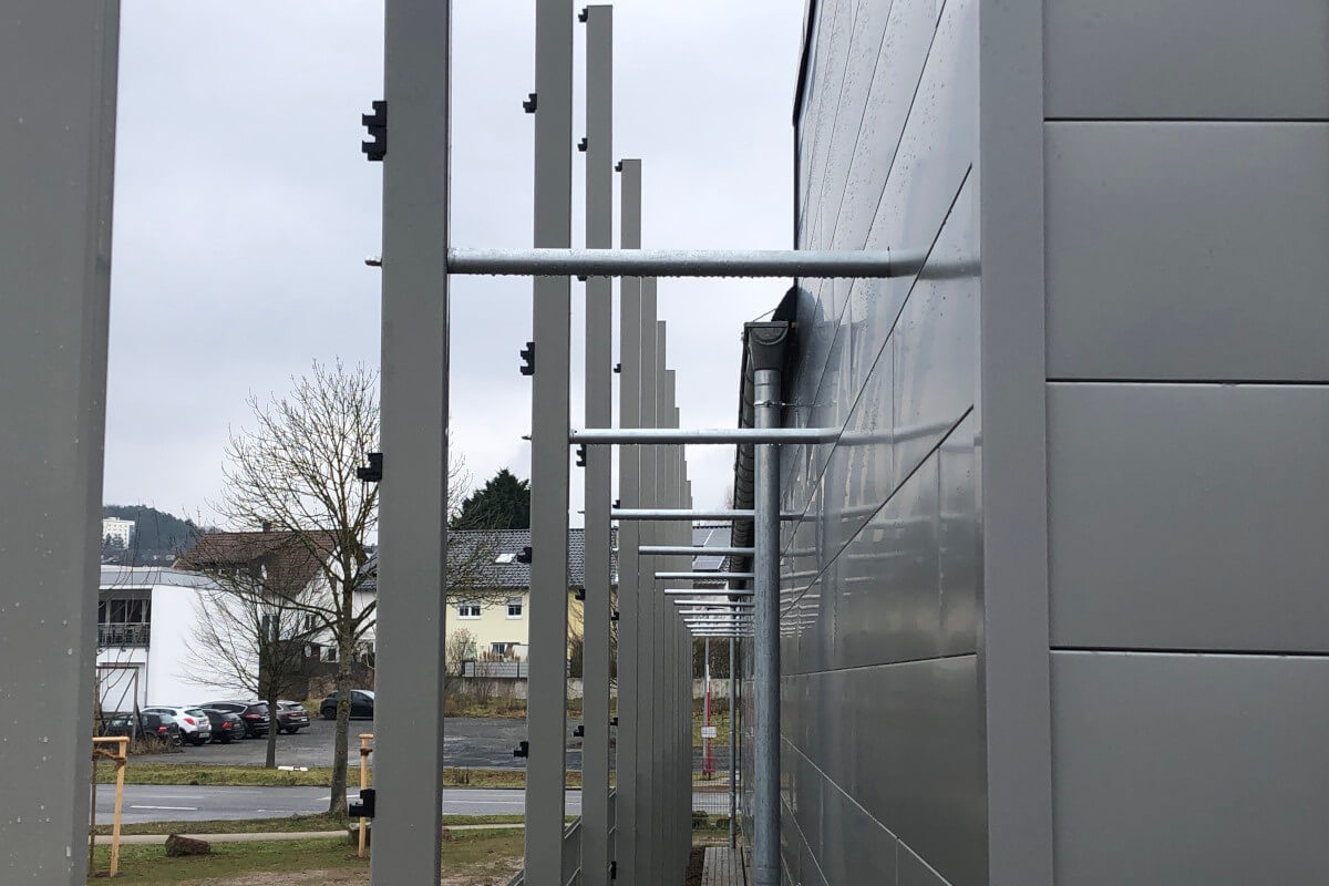 Befestigung Stahlträger