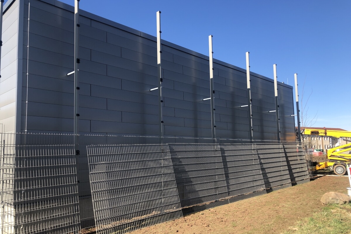 Befestigung Zaunelemente