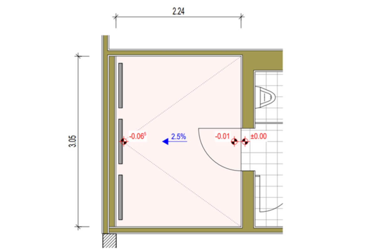 Sanierung Duschen Feuerwehr Marburg-Cappel