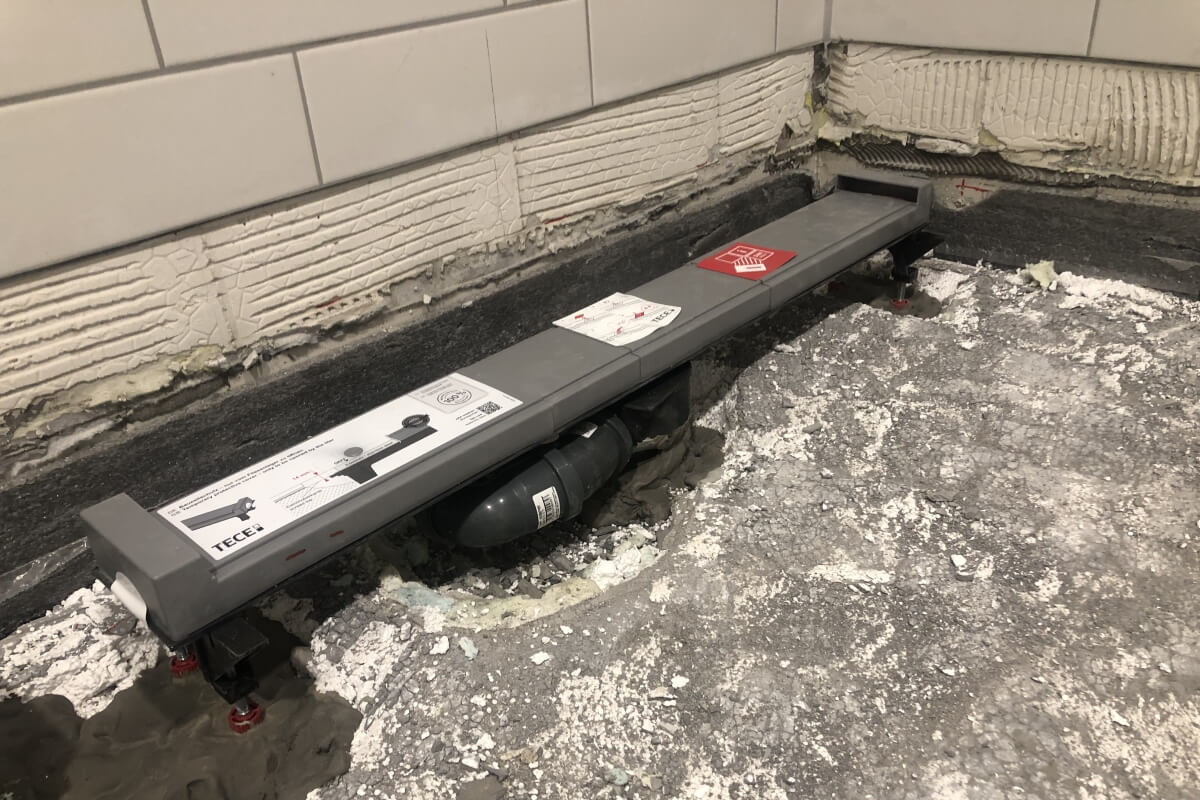 Sanierung Duschen Feuerwehr Marburg-Cappel