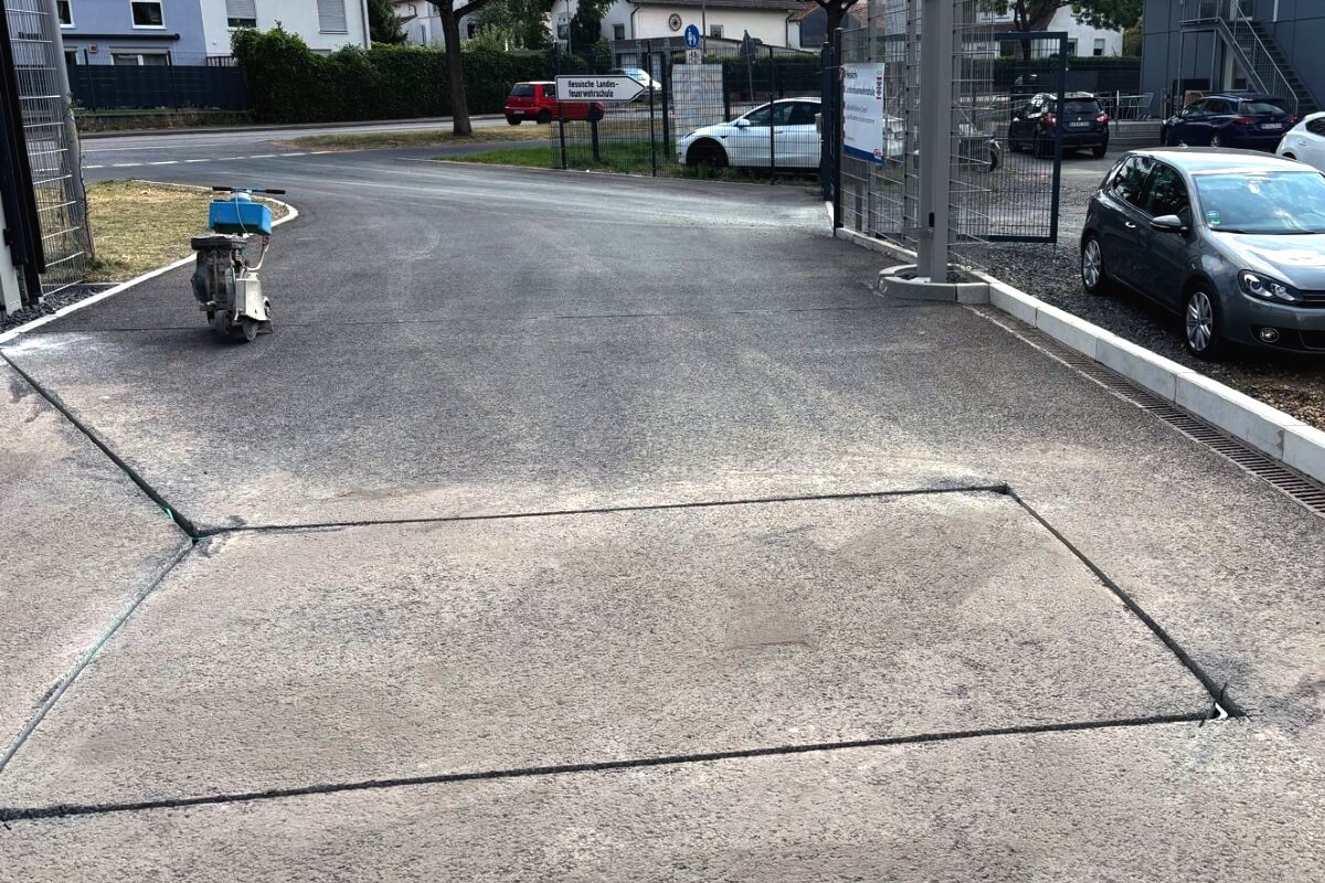 Bau Kontaktschleife Bau Kontaktschleife