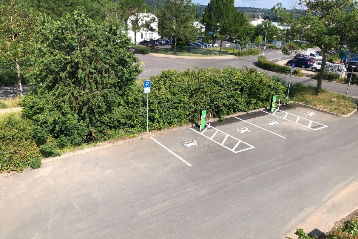 Besucherparkplatz Besucherparkplatz