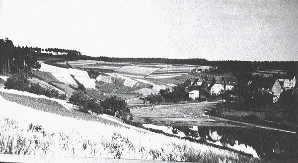 Das Sohlgrabengelände vor der Bebauung 22