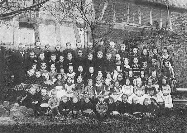 Cappeler Schüler, im Schuljahr 1906 42