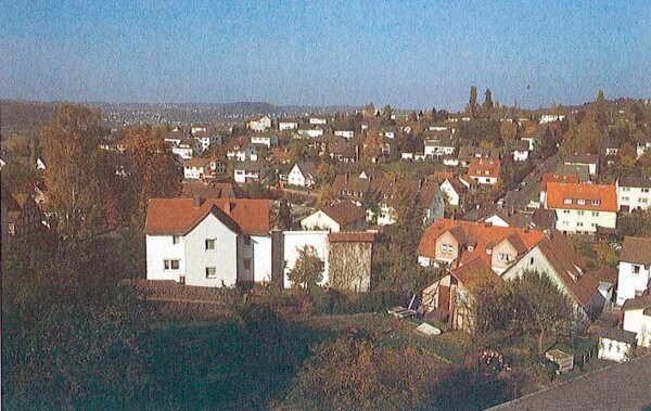 Der "Köppel" nach der Bebauung 44