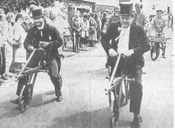 Festzug alte Fahrräder 54