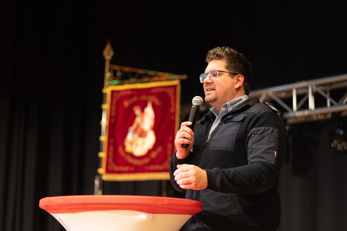 Rede vom Wehrführer Dominik Wagner Rede vom Wehrführer Dominik Wagner