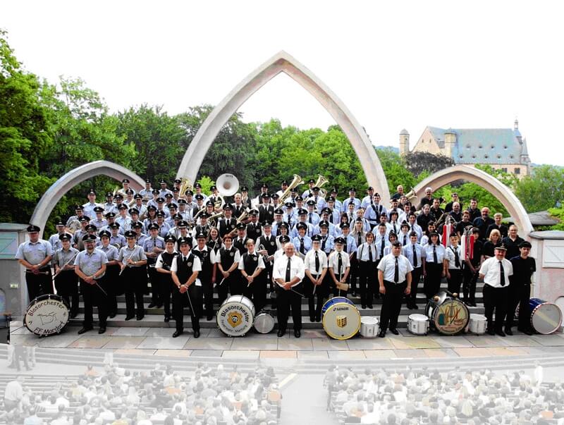 Blasorchester Freilichtbühne Schloss Marburg