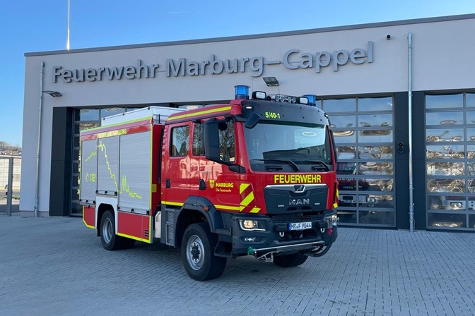 Neues Fahrzeug für die Feuerwehr Cappel