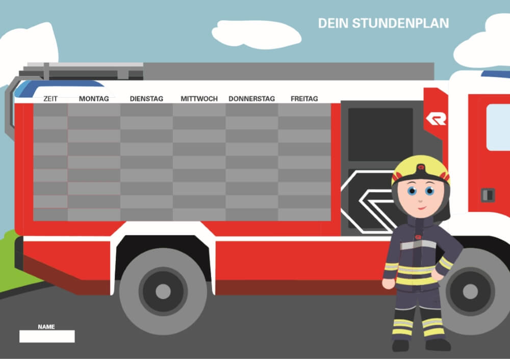 Stundenplan Feuerwehr - © Rosenbauer