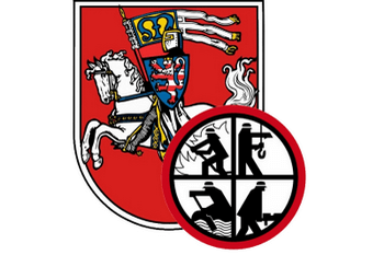 Wappen Stadt Marburg & Logo Freiwillige Feuerwehr